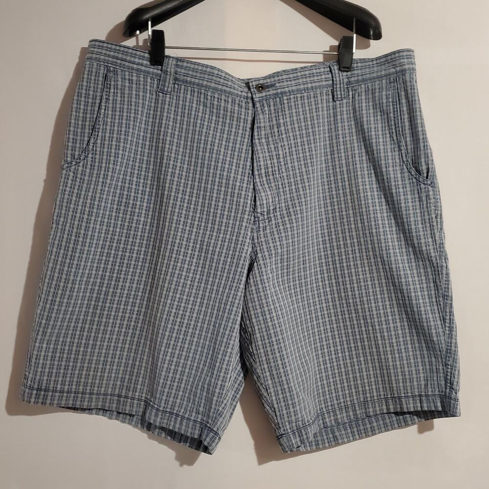 Tommy Bahama Mens Silk Cotton Plaid Seersucker Chino Shorts Size 40 Beach Preppy